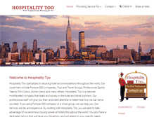 Tablet Screenshot of hospitalitytoo.com